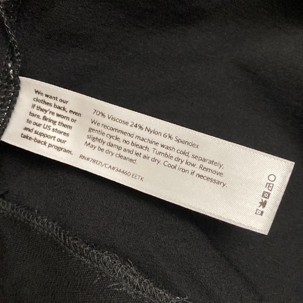 EILEEN FISHER Washable Stretch Crepe
Slim Fit Ankle Length Pant - Picture 8 of 8